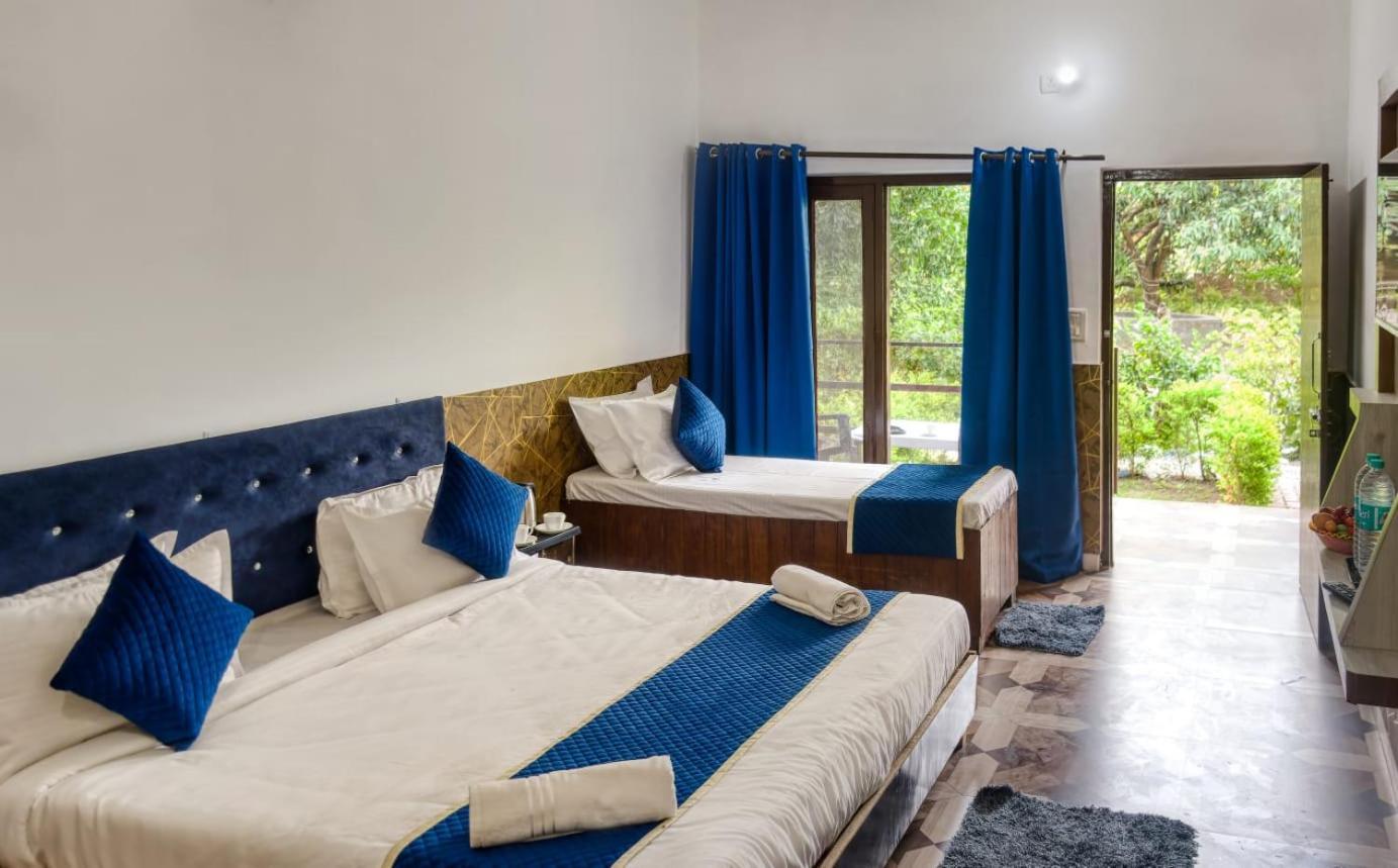 Shekhar Corbett Safari Camp, Hotel Resort , Near Kosi River, Khulbe Garden, Dhikuli, Jim Corbett Park, Ramnagar, Nainital, Uttrakhand Garjia Екстер'єр фото